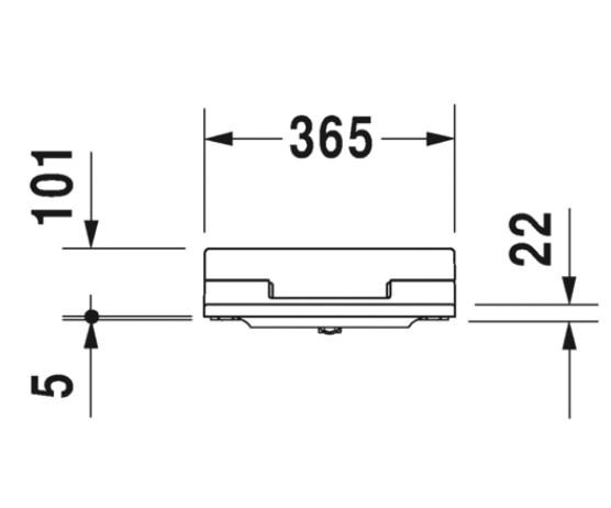 Duravit Sensowash Slim bidetsæde til Happy D.2 Duravit Sensowash Slim bidetsæde til Happy D.2