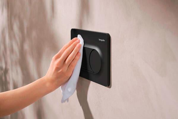 hansgrohe iFrame Original S betjeningsplade - Mat sort hansgrohe iFrame Original S betjeningsplade - Mat sort