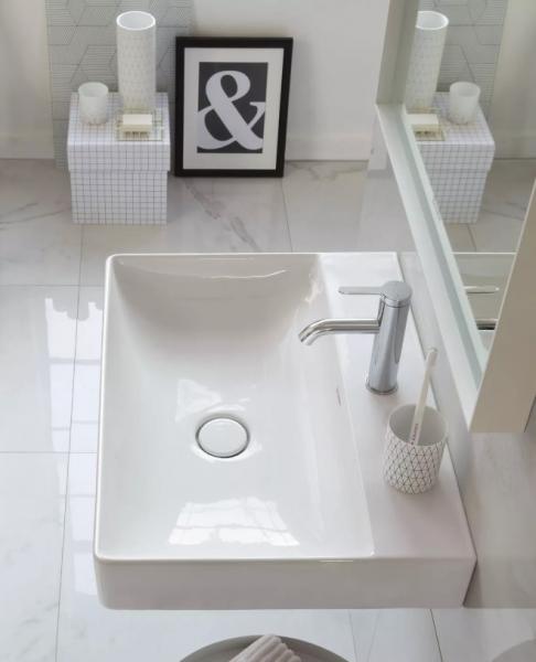 Duravit Durasquare 60 håndvask t/væg eller møbel Duravit Durasquare 60 håndvask t/væg eller møbel