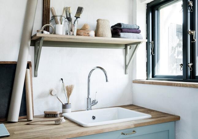 Damixa Tradition K&oslash;kkenbatteri m/h&oslash;j tud - Krom