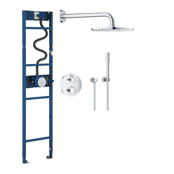 Grohe New Rainshower 210 komplet brusesystem m/Shower Frame