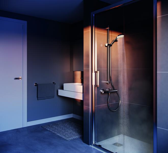 Ideal standard T50 brusetermostat - Krom Ideal standard T50 brusetermostat - Krom