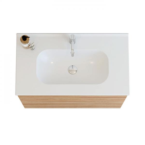 Dansani Luna 81 m&oslash;bels&aelig;t m/Kantate vask, h&oslash;j skuffe og indretning - Varm eg