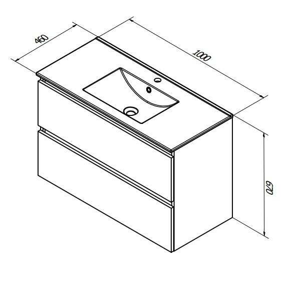 Sanibell Basicline møbelsæt 100 - Whiskey eg Sanibell Basicline møbelsæt 100 - Whiskey eg