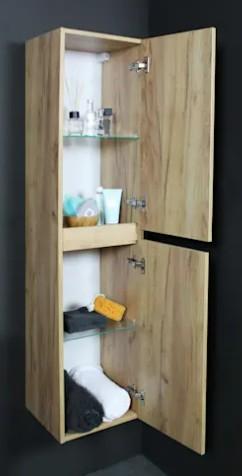 Sanibell Basicline h&oslash;jskab - Whiskey eg