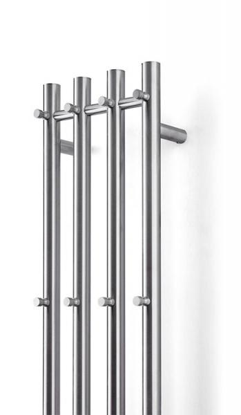 Cassøe Catania håndklædetørrer - 26x142 cm - Børstet stål Cassøe Catania håndklædetørrer - 26x142 cm - Børstet stål