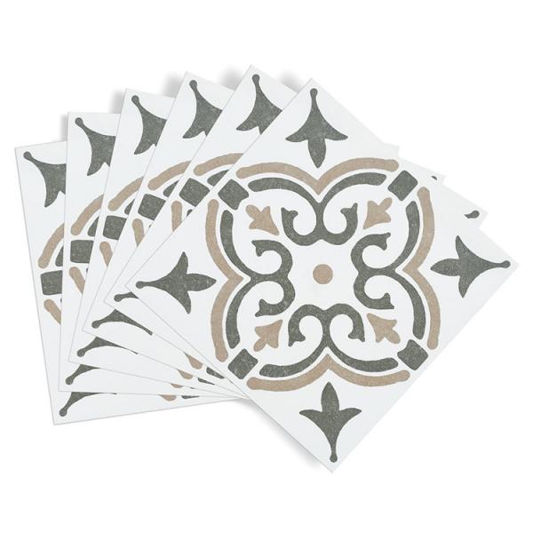 D-C-fix selvkl&aelig;bende fliser til v&aelig;g - Jamila olive