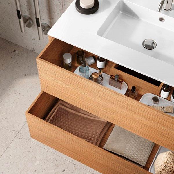 Strømberg Nordic Handcrafted 60 underskab m/skuffer - Natural oak Strømberg Nordic Handcrafted 60 underskab m/skuffer - Natural oak