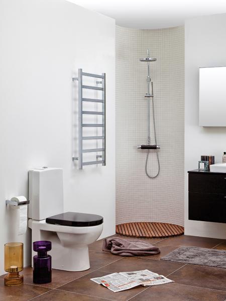 Kriss Manisa H&aring;ndkl&aelig;det&oslash;rrer - 50x100 cm - Krom