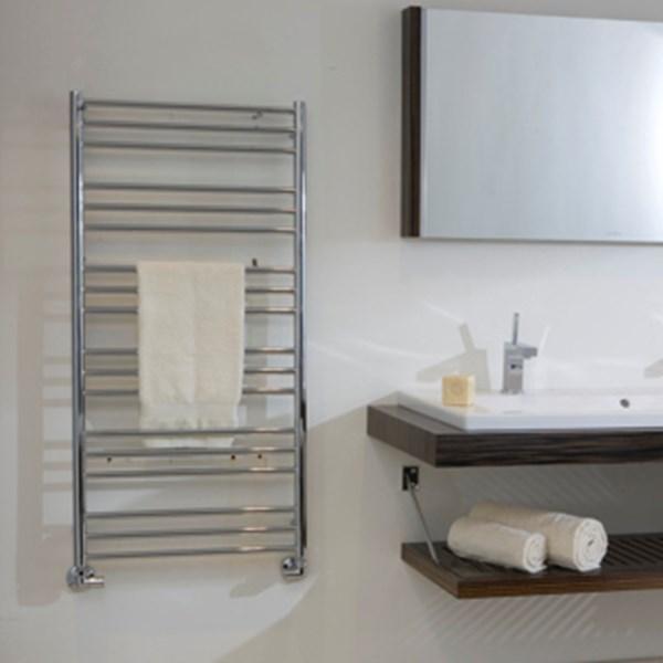 Strømberg Sorano el-håndklædetørrer - 50x58 cm - Krom Strømberg Sorano el-håndklædetørrer - 50x58 cm - Krom