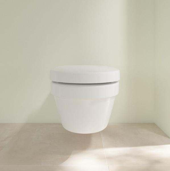 Villeroy & Boch ViCare Rimless v&aelig;gh&aelig;ngt toilet - Hvid
