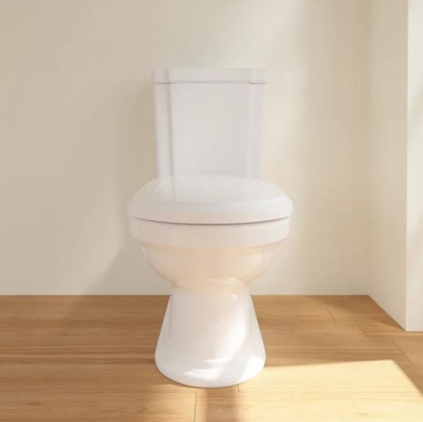 Villeroy & Boch Hommage gulvst&aring;ende toilet m/Ceramic+ u/cisterne - Hvid