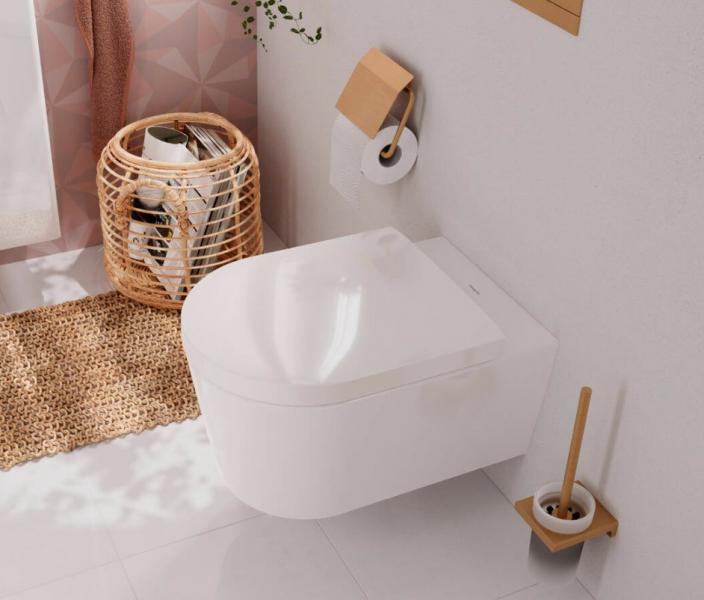 hansgrohe EluPura S væghængt toilet inkl. sæde og antibakteriel glasur hansgrohe EluPura S væghængt toilet inkl. sæde og antibakteriel glasur