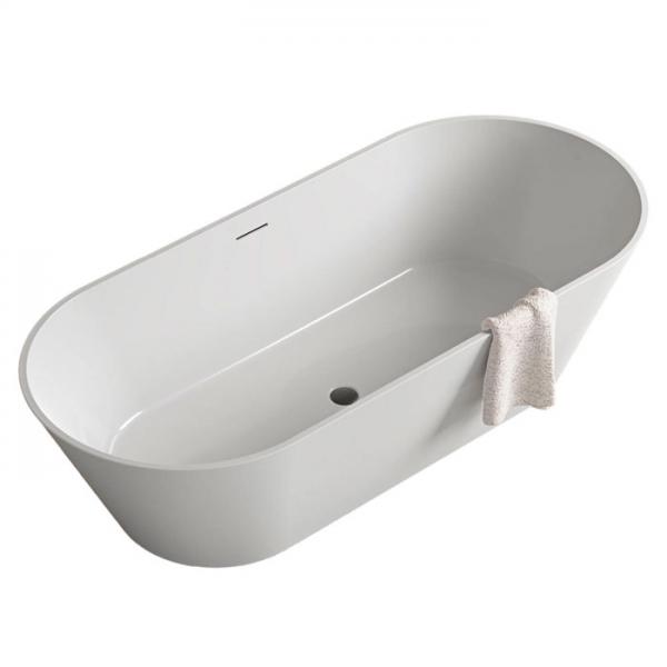 Kriss Classic fritstående badekar - Mat hvid Kriss Classic fritstående badekar - Mat hvid