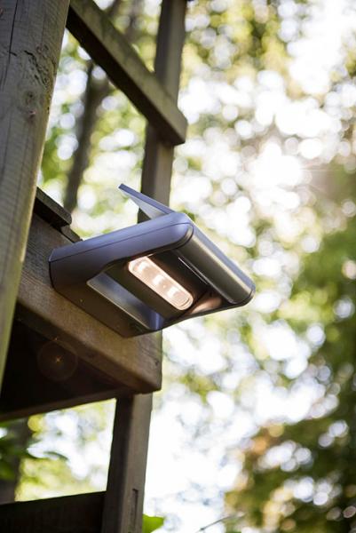 Lutec Mini LED-spot solcellelampe