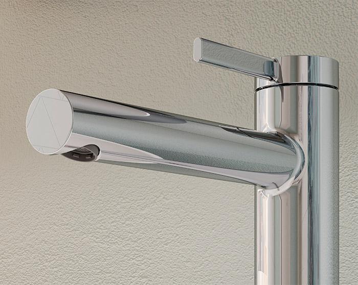 hansgrohe Zesis S h&aring;ndvaskarmatur 70 CoolStart m/l&oslash;ft-op bundventil - Krom