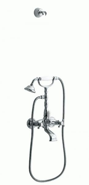 Lavabo Retro badekararmatur m/håndbruser - Krom Lavabo Retro badekararmatur m/håndbruser - Krom