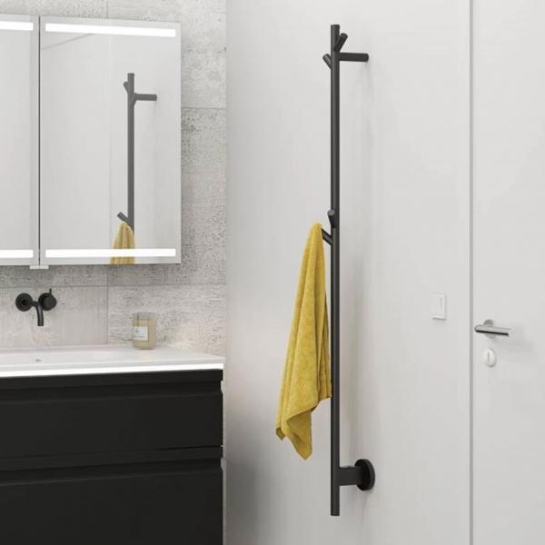 Dansani Hydra håndklædetørrer - 7,5x140 cm - Poleret rustfrit stål Dansani Hydra håndklædetørrer - 7,5x140 cm - Poleret rustfrit stål