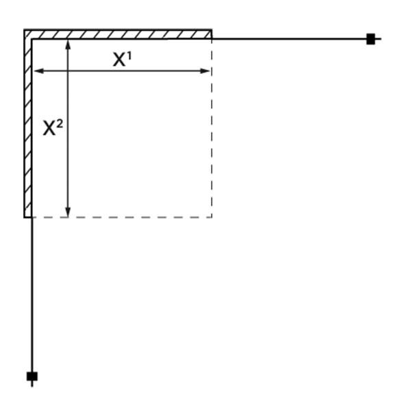 Strømberg Lucca 120 firkantet niche - Skræddersyet Strømberg Lucca 120 firkantet niche - Skræddersyet